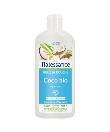 Natessance Organic Coconut Shower Oil 250ml