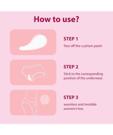 Silicone Camel Toe Concealer - Invisible Reusable Adhesive Pads (Clear 2 Piece) - Buy Online on GoSupps.com