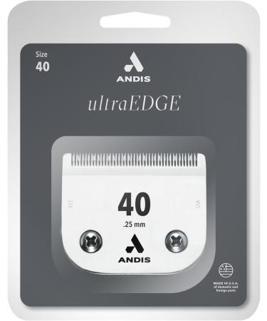 Andis UltraEdge Size 40 Clipper Blade | Premium Quality for Precise Grooming | International Shipping Available - Buy Online on GoSupps.com