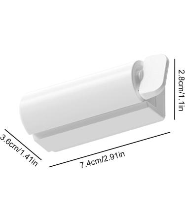 Toothpaste Tube Squeezer - Magnetic Wall Mounted Toothpaste Tube Roller Toothpaste Squeezer Dispenser for Family Washroom Bathroom Simple and Practical Puts an End to Waste - Buy Online on GoSupps.com