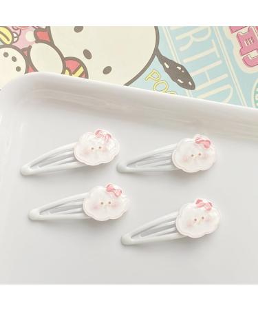 xbiez Cartoon Cloud Hair Pins for Teenagers InsStyle Hair Clip Girl Hair Barrettes Side Bangs Clip Children Hair Decoration 1P - Buy Online on GoSupps.com