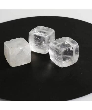 Natural Quartz Crystal 15mm-22mm Raw Clear Quartz Crystals Cube for Rough Stones 10PC Home Office Decor - Buy Online on GoSupps.com