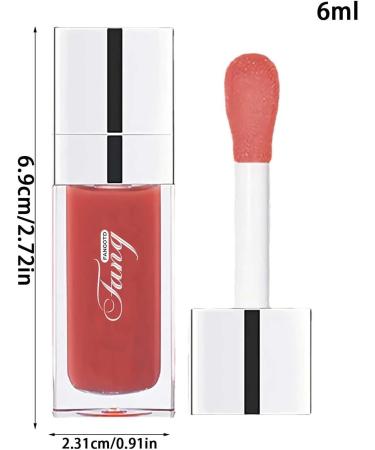  Sloane lip gloss 5ml domed lip gloss tinted clear oil nourishing repair lightening lines - Buy Online on GoSupps.com