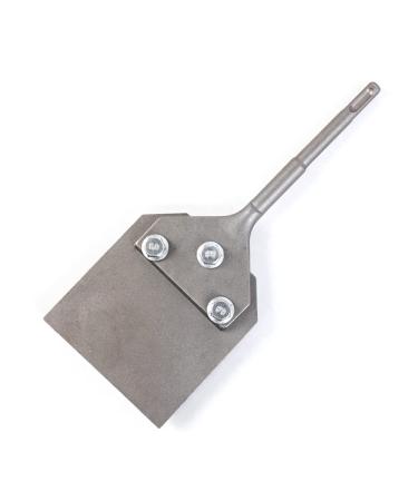 Monkey King Bar- 4 Inch Wide Sds Plus Bits Chisel-(4"x10") Short Handle Floor Scraper with Removes Thinset and Adhesives - Buy Online on GoSupps.com