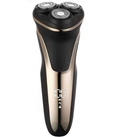 100% Waterproof Electric Shaver Wet & Dry Rotary Shavers for Men Electric Shaving Razors with Pop-up Trimmer Powerful Function Low Noise Control