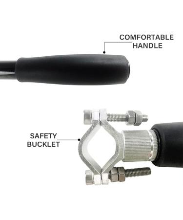 Hands-Free Bicycle Dog Leash - Stainless Steel Safe for Pets Simple Installation for Jogging & Cycling - Buy Online on GoSupps.com