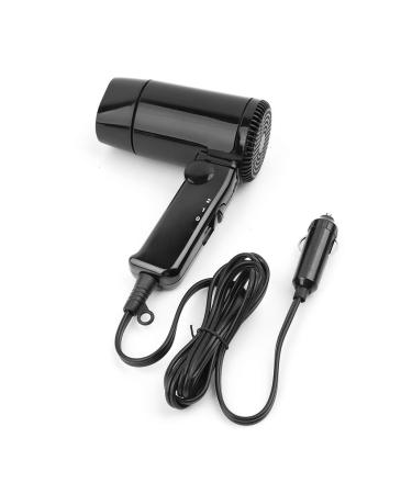 Portable 12V Car-Styling Hair Dryer Hot & Cold Folding Blower Window Defroster