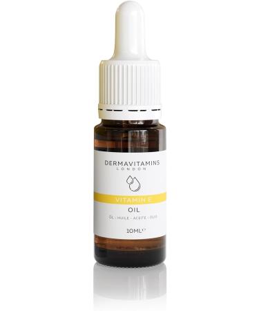Dermavitamins 100% Natural Vitamin E Oil - 10ml | Pure & Organic Skincare Solution - Buy Online on GoSupps.com