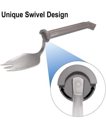 Lightweight Swivel Spork - Perfect for Camping and Outdoor Activities - Buy Online on GoSupps.com