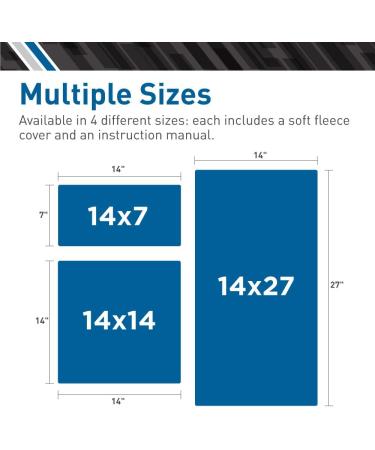 BodyMed Digital Moist Heating Pad for Neck and Shoulders - Pain Relief 27x14 Inch - Buy Online on GoSupps.com