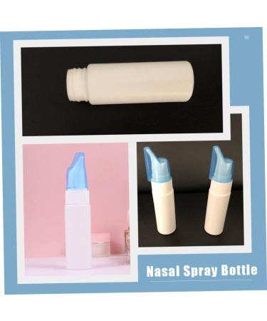 Mikinona 6pcs 70ml Nasal Spray Bottles - Travel-Sized Container for Medications and Cleaning - Empty Bulk Drug Dispenser - Buy Online on GoSupps.com