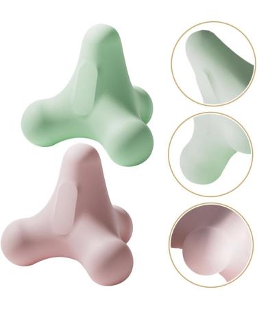 Baluue Massage Ball Set - TPE Trigger Point Balls for Deep Tissue Massage & Hand Joint Exercises | 2-Piece Muscle Relaxation & Fascia Release - Buy Online on GoSupps.com