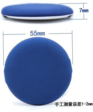 FRCOLOR Blueh Cotton Puff Blueberies Powder Puff Non Latex Blending Non-latex Facial Puff Ligth Blue Airsodt Bluevalentine Lip Gloss Makeup Pad Sponges for Makeup Blush Face Makeup Puff - Buy Online on GoSupps.com