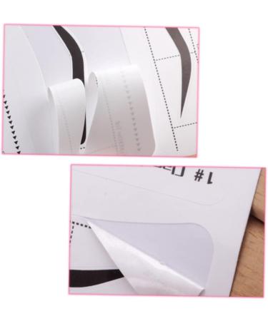 Beavorty 30 Pcs Eyebrow Templates Eyebrowhack Eyebrow Shaping Stencils Eyebrow Card Suite Eyebrow Trimming - Buy Online on GoSupps.com