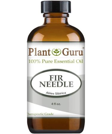 Buy Plant Guru Fir Needle Essential Oil 4 oz - 100% Pure & Therapeutic Grade - International Shipping Available - Buy Online on GoSupps.com