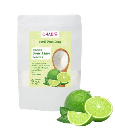 Lime Sour Powder,Juice Powder, Smoothie powder, Fruit powder for Smoothies, Baking, juice, oatmeal, tea yogurt and Cooking Organic, Vegan, Non-GMO, Gluten-Free & Keto-Friendly. 100% natural(4oz)