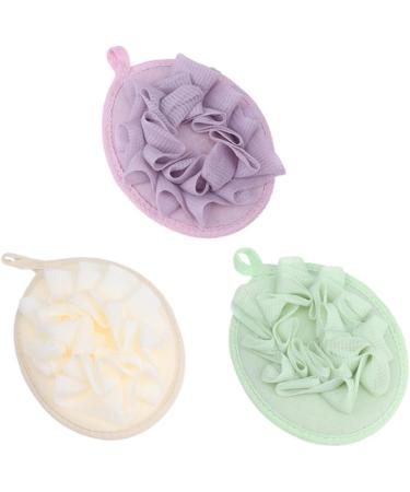 NOLITOY 9 Pcs Back Loofah Shower Sponge Set | Exfoliating Bath Accessories & Soft Mesh Pouf Scrubber for Ultimate Clean & Relaxation - Buy Online on GoSupps.com