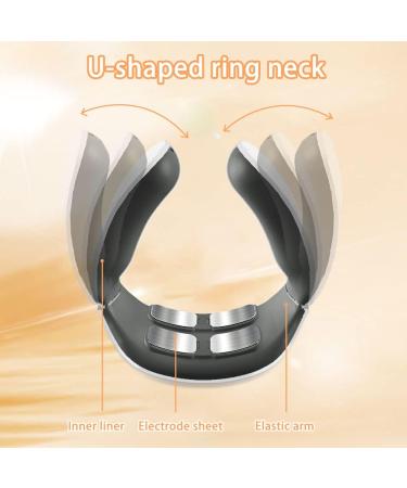 Buy Wireless Neck Massager with Heat | 6 Modes & 9 Intensity Levels - Pain Relief for Home Office & Travel - Buy Online on GoSupps.com