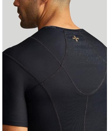 Tommie Copper Men's Pro-Grade Shoulder Support Shirt - Black Large - Buy Online on GoSupps.com