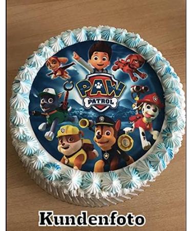 Fondant Cake Topper 20cm - Paw Patrol Edible Photo Sugar Image for Cakes - Buy Online on GoSupps.com