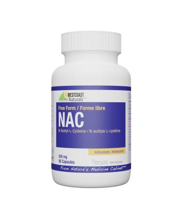 Westcoast Naturals Amino Acid N-Acetyl-L-Cysteine Capsule 500 mg