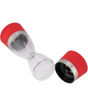 Salt and Pepper Grinder 2 in 1 Manual Salt Pepper Mill Dual Combo Mill Grinder Kitchen Tools for Peppercorns Sea Salt Himalayan Salt Spices(Red) - Buy Online on GoSupps.com