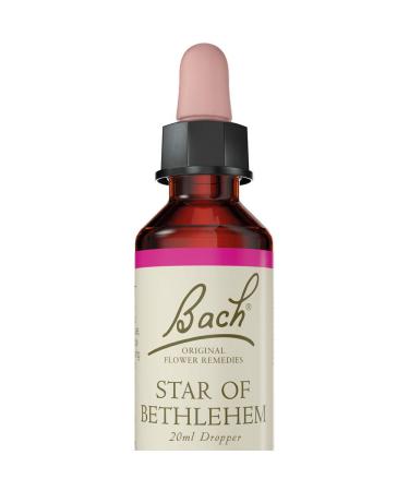 Bach Original Flower Remedy Organic Flower Remedy Star of Bethlehem Vegan Formula Easy to Use Natural Emotional Wellness Support 1 Dropper Bottle 20 ml Natural remedy