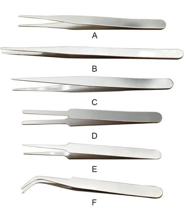 Dajidafu Eyelash Tweezers Stainless Steel High Precision Anti-static Curved Eyebrow Nipper Lash Supplies Eyewinker Extension Tools 10 - Buy Online on GoSupps.com
