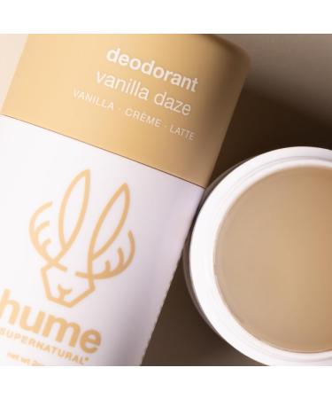 Hume Supernatural Aluminum Free Deodorant for Women & Men - Safe for Sensitive Skin - Probiotic Plant-Based Baking Soda Free Aloe & Cactus Flower Anti Sweat Stain & Odor - Vanilla Daze 3-Pack Vanilla Daze 3-Pack - Buy Online on GoSupps.com