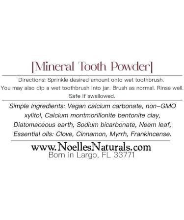 Advent Mineral Tooth Powder - Clove Cinnamon Frankincense & Myrrh - Buy Online on GoSupps.com