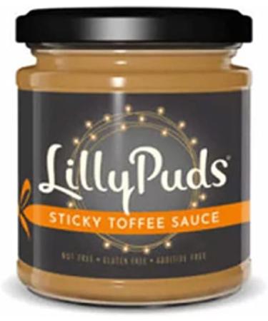 LillyPuds Sticky Toffee Sauce 190g - Pack of 12 - Buy Online on GoSupps.com