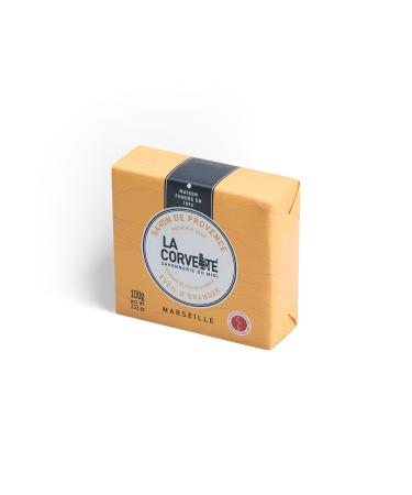 La Corvette Sublime - Savon solide surgras Fleur d Oranger 100 g Savon parfum mains et corps Fleur d'oranger 100 g (Lot de 1)