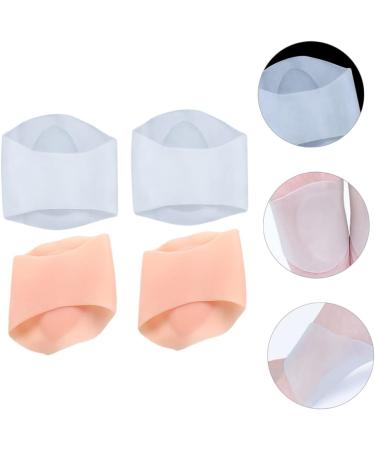 Buy 2 Pairs Silicone Arch Support Mats High Arch Cushions & Flat Foot Corrector Gel Insoles for Men & Women Enhance Comfort & Foot Health - Buy Online on GoSupps.com