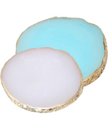  minkissy Minkissy 4 Piece Nail Palette Nail Polish Holder Nail Mixing Palette Manicure Mixing Tray Nail Art Palette Nail Polish Mixing Palette Makeup Palette Nail Art Palette Resin Palette - Buy Online on GoSupps.com