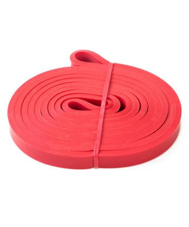 Tovmekdjn Tough Latex Resistance Band Elastic Exercise Strength Pull-Ups Auxiliary Band Strengthening Train 1.3cm Red