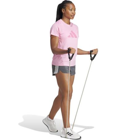 Buy adidas Women's Train Essentials Big Performance Logo T-Shirt in Bliss Pink/Pink Fusion - Top Quality Training Tee for Fitness and Style - Buy Online on GoSupps.com