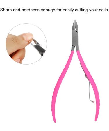 Stainless Steel Cuticle Nipper & Pusher Set - Sharp Clippers & Scissors | Portable & Durable - Buy Online on GoSupps.com