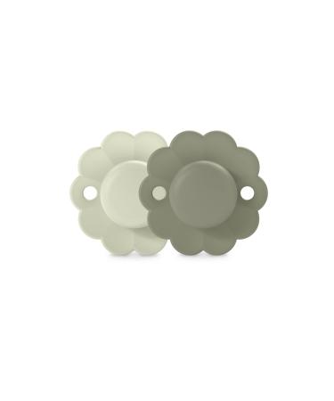 Suavinex Wonder Reversible Duo Aqua/Green 6-18m Pacifier Silicone SXSWP2084468 2 pieces