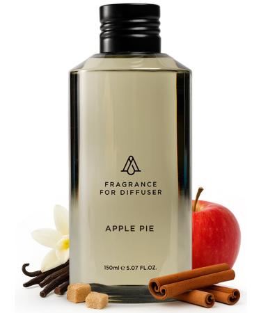AromaPlan Hotel Scent Diffuser Oil Apple Pie 5 Fl Oz (148ml) Fall Collection Luxury Hotel & Home Fragrance Oil - Non Toxic - Made in USA - Bigger Bottle Bolder Aroma & Longer Lasting Apple Pie 5 Fl Oz (Pack of 1)
