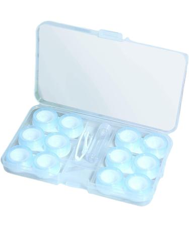 Sharplace Travel Contact Lens Case - 6 Pairs Small Size Container for On-the-Go Blue - Ideal for International Shipping - Buy Online on GoSupps.com