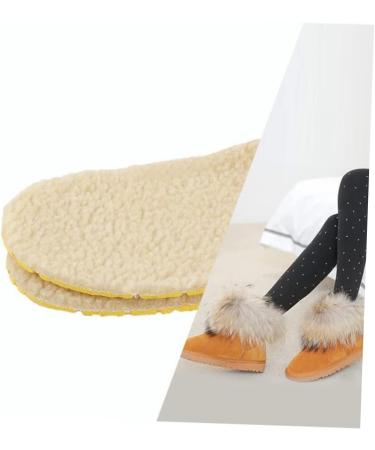 Winter Insoles for High Heels | Plantar Relief Wool Inserts | Arch Support & Soft Slippers - 2 Pair Size S - Buy Online on GoSupps.com