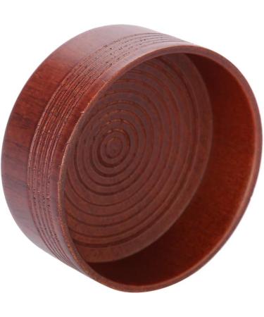 Premium Wooden Shaving Bowl for Men | Round Shaving Soap Mug & Razor Tool | International Shipping Available - Buy Online on GoSupps.com