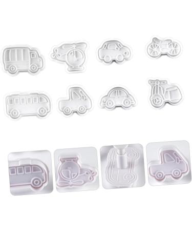 Alipis 16 Pcs Vehicle Biscuit Mold Complementary Food Accessories 7X4X0.5CMx2pcs Assorted Colorx2pcs - Buy Online on GoSupps.com