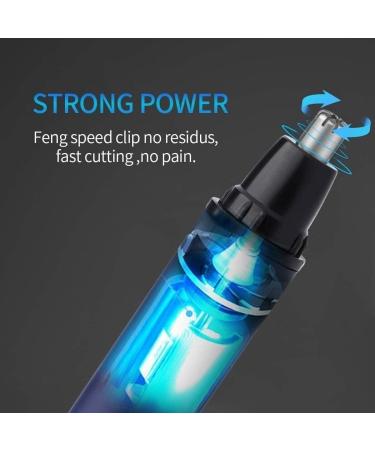 Best Nose Hair Trimmer & Eyebrow Remover - USB Rechargeable Painless Ear Hair Clippers for Men & Women | International Shipping - Buy Online on GoSupps.com