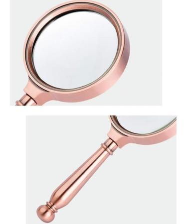 Portable Magnifier Handheld All Metal Red Bronze 10 Times HD Optical Full of Stars - Buy Online on GoSupps.com