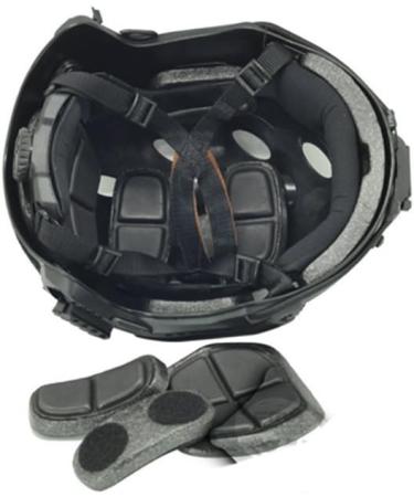 FMA Tactical Airsoft Fast Helmet PJ with NVG Mount - Black (Medium-Large) - Buy Online on GoSupps.com