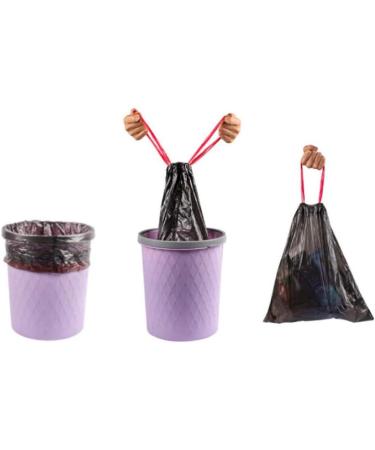 Drawstring Trash Bags One Time Point Break Type Portable Garbage Bag Trash Can Liners Garbage Bags Leak Proof Bags 5 Rolls Random 1 - Buy Online on GoSupps.com