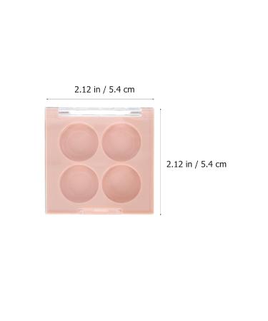 Minkissy 2PCs Empty Eyeshadow Compact - 4 Grids Makeup Storage for Fall - International Shipping Available - Buy Online on GoSupps.com