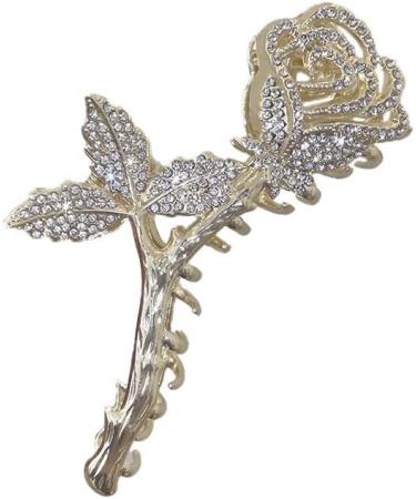 Claws Clips Hair Accessories Gold and Silver Roses Pearl Rhinestone Hairpin Ladies Alloy Shark Clip Female Hair Accessories TS5181-2 (Color : TS5181 3) TS5181 3 (Color : TS 3183 2) - Buy Online on GoSupps.com