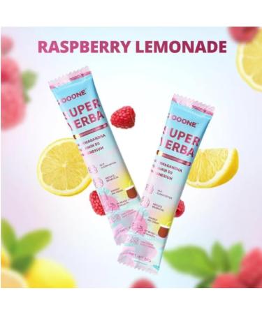 Super Yerba Magic Yerba Mate Instant Tea Powder Raspberry Lemonade Tea Powder Support For Focus And Gut Health 30 Packets 1 pcs - Buy Online on GoSupps.com